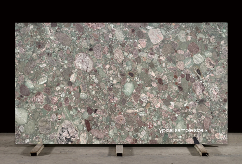 Full slab of Lilac Marinace natural granite