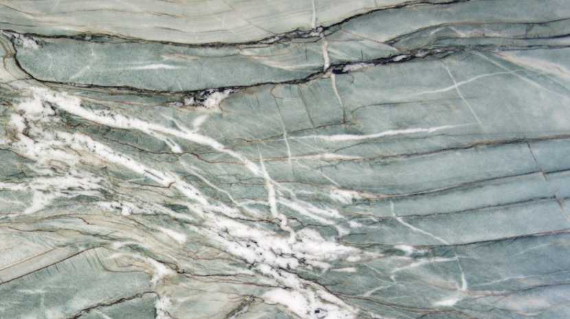 Close up of Tiffany natural quartzite for worktops