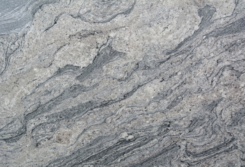 Close Up of Kinawa Bianco Polished Natural Granite
