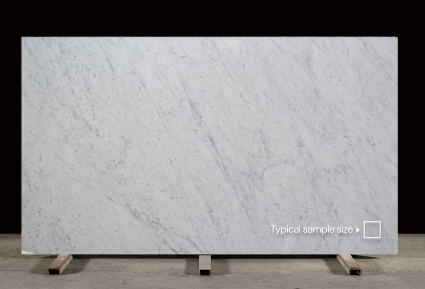 Bianco Carrara natural marble white/grey slab