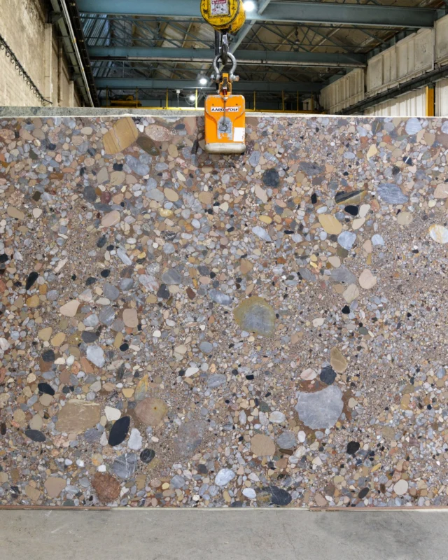 At first glance, you might think this is part of the ‘marinace’ family.
 
Full of character, Ceppo Bruno is in fact a natural marble, composed of individual pebbles of varying colours and sizes.
 
Bring along paint swatches, tiles and door samples to hold against our slabs to create your own moveable mood-boards.

#ceppo #naturalstone #kitchenplanning #interiormaterials #materialmoodboard